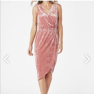 WRAP MIDI DRESS JUSTFAB